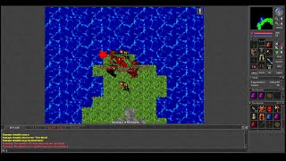 Old Tibia - Low LvL Pking 2 AFK Guys NICE LOOT (Libera 2005 7.4)