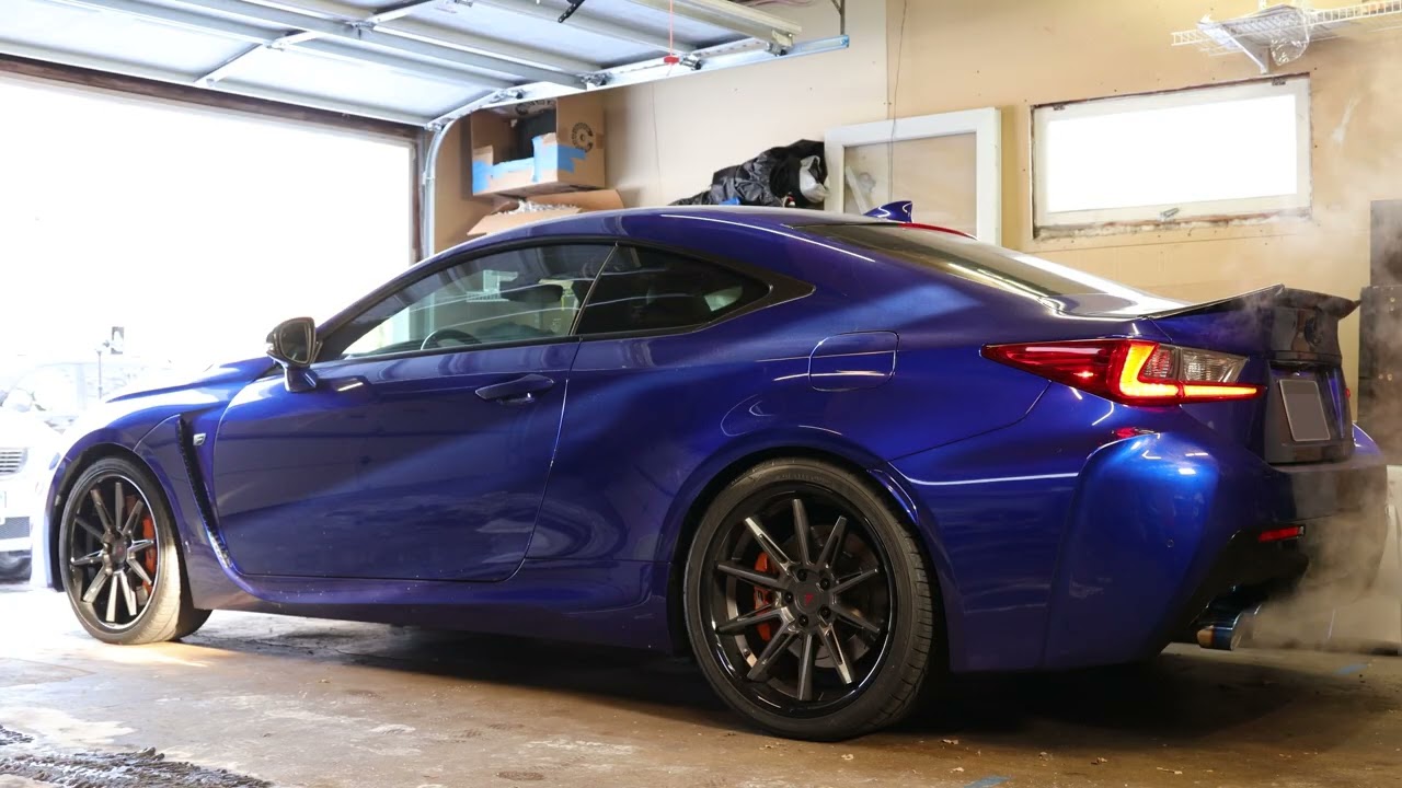 Lexus RCF -10 Degree Cold Start 
