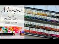 Mungyo Watercolor Set 48 - Swatches