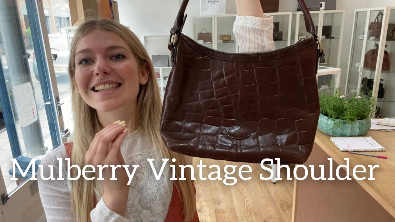 vintage mulberry shoulder bag