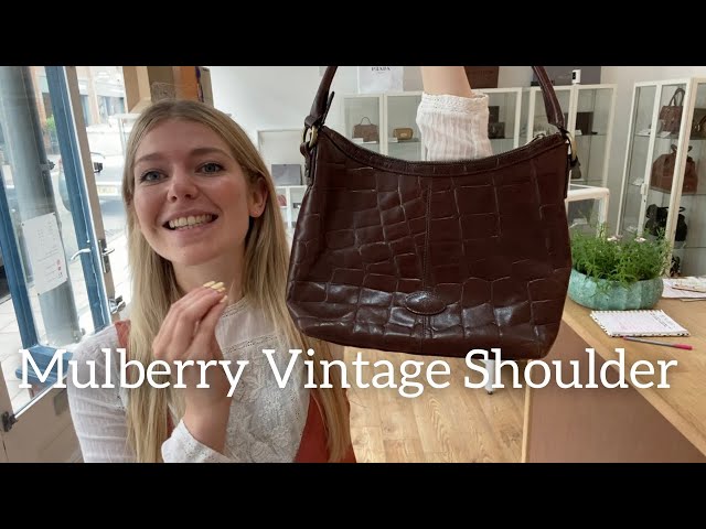 【MULBERRY】SHOULDER BAG Mulberry Vintage Shoulder Bag Review - YouTube