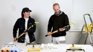 What makes a good roller extension pole?