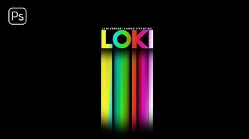 Long Gradient Shadow Text Effect | Photoshop Tutorial