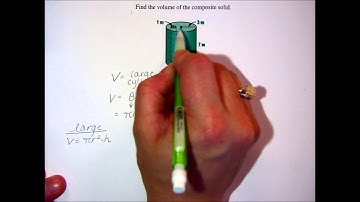 Composite Solid - Volume - Cylinder & Cylinder