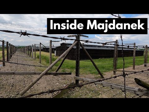 マイダネク強制収容所の内部（短いドキュメンタリー）
