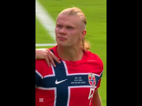 Haaland Brace Against Brazil.🥶