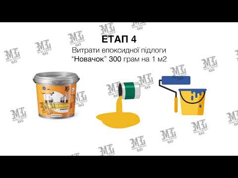 Епоксидна підлога відгуки, видео 2