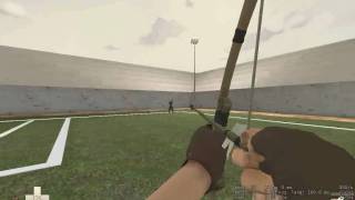The Huntsman's hitboxes at longer range
