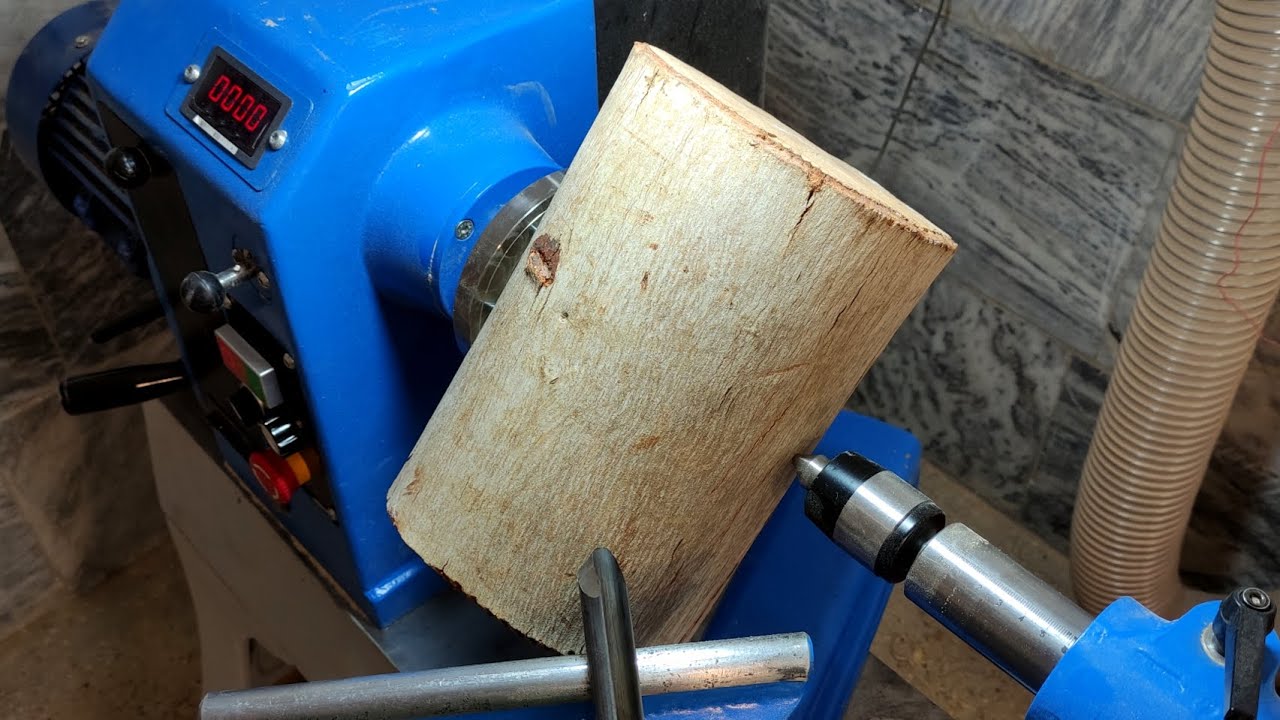 wood Turning a Live Edge chocolate container From Nothing to Something unique.