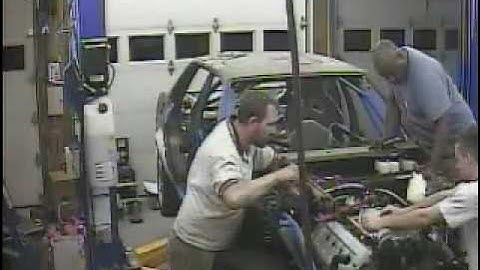 Transmission removal time lapse video on Haydn Taylor