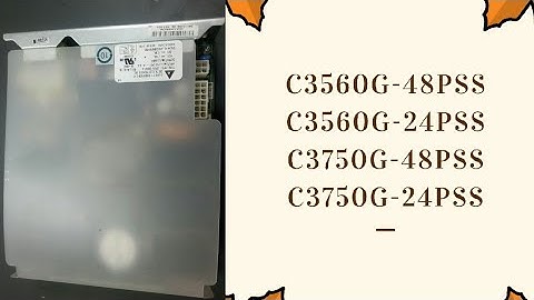 #cisco #networking #switch #hardware #software  Cisco switches power supplies