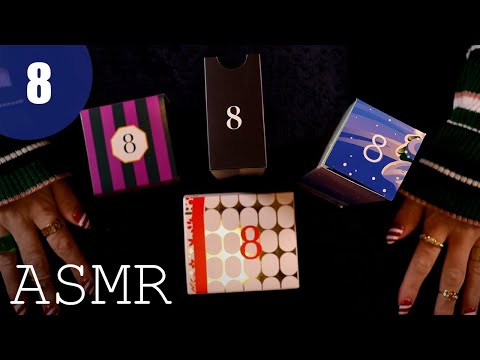 ASMR Advent Calendar 2023 Day 8 (🎧 soft spoken, tapping, scratching)