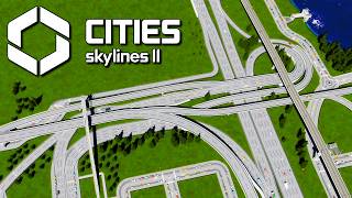 Building the Most PSYCHOTIC Interchanges Ever in Cities Skylines 2