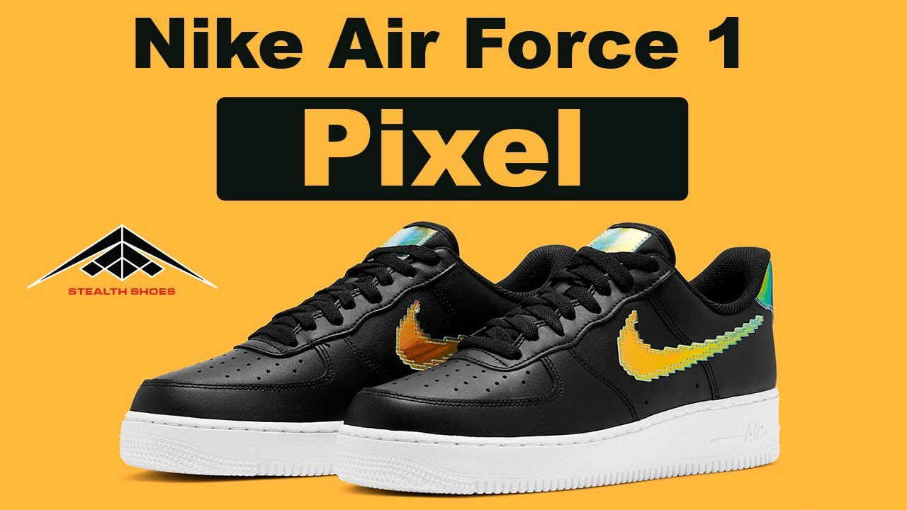 Exclusive look at the The Nike Air Force 1 Pixel Shoes - 2021