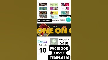 FACEBOOK COVER PAGE TEMPLATE || CANVA TEMPLATE ||