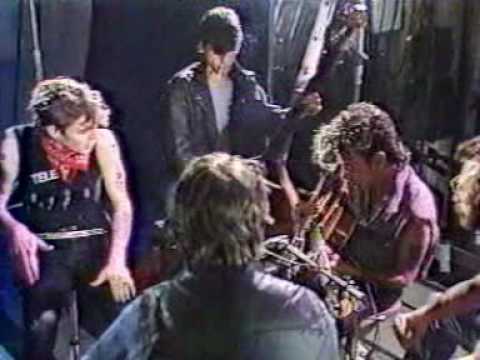 The Stray Cats - Be bop a Lula (unplugged 1982)