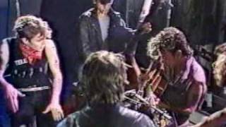 The Stray Cats - Be bop a Lula (unplugged 1982)