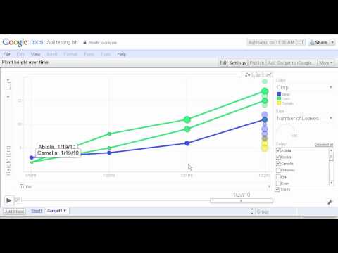 Motion Chart Google Spreadsheet