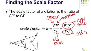 Geometry Dilations Notes