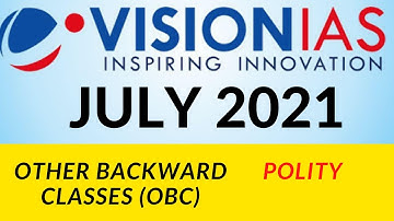 Sub categorization of OBC | Vision IAS JULY current affair | Polity part 1 |UPSC current affairs