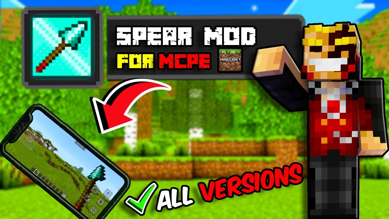 Minecraft PE Mods 2026 | SPEAR MOD Install