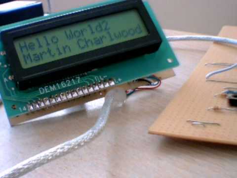 i2c slave lcd