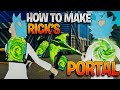 How To Make Rick's Portal In Fortnite!