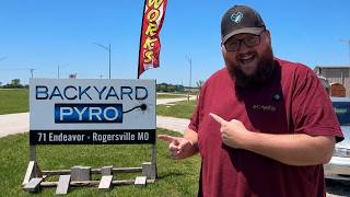 Inside Backyard Pyro! Full Store Tour & Interview in Rogersville, MO