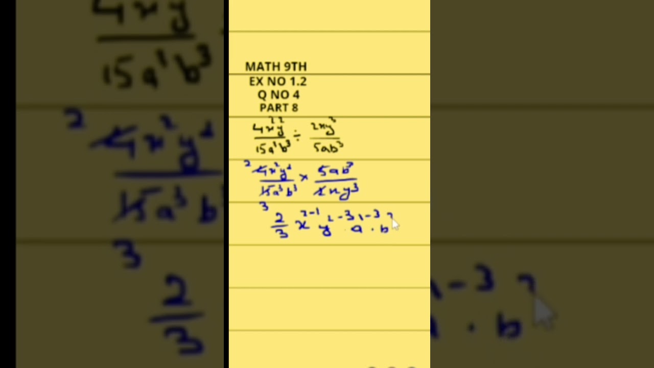 Stuck on exponents This tricky simplification from Class 9 Math, Ex 1.2, Q4(viii)💡 