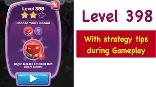 Inside Out Thought Bubbles Level 398 Tips and Strategy Gameplay Walkthrough