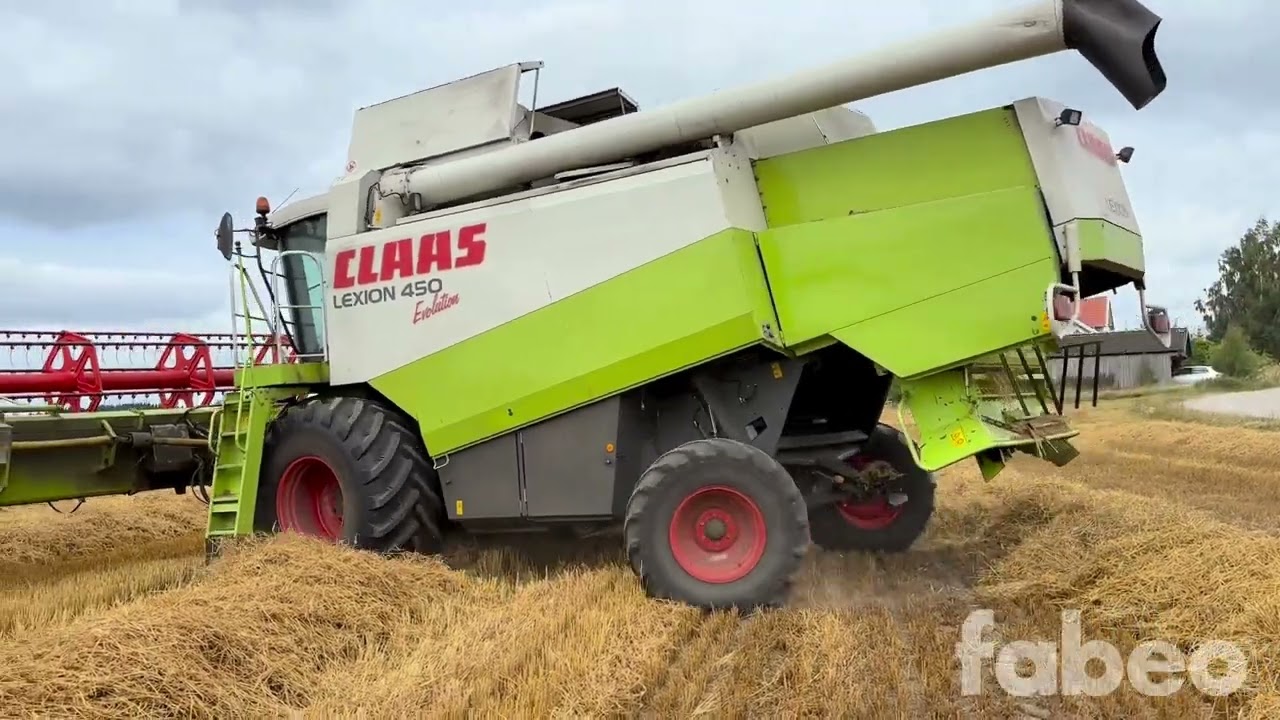 In och buda på Claas Lexion 450 Evolution, Tröska med 22 fots skärbord på Fabeo.se