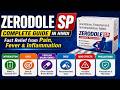 Zerodol SP Tablet Uses, Dosage & Side Effects | Pain Killer Full Guide