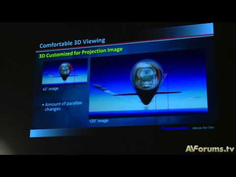 Panasonic PT-AT5000 (PT-AE7000) 3D Projector preview in Hollywood