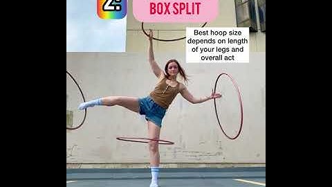 4 ways ➡️ 4 hoop box split | 1 minute tutorial