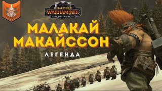 ПАТЧ 5.0/Новое DLC Малакай Макайссон легенда 3. Total War: Warhammer III.