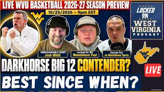 LOOK WHO’S LOADED! WVU Basketball 2026–27 Roster & Season Preview!