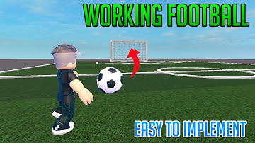 How to Make a Working Football in Roblox Studio