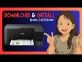 How To DOWNLOAD & INSTALL Epson L3110 Printer Driver In Windows 11 - GUIDE