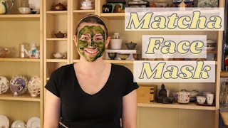 DIY Matcha Green Tea Face Mask
