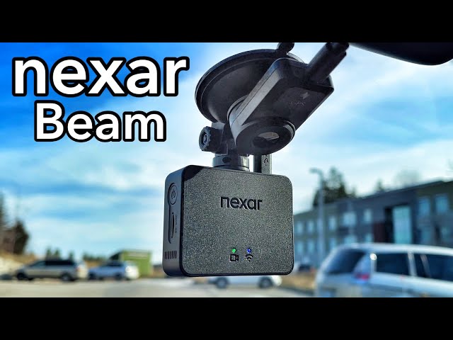 Nexar Beam Review - The Most Unique Smart Dash Camera! 