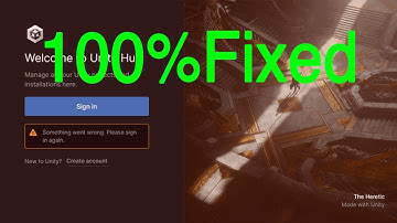 Unity Hub Login Problem FIXED ✅ | Step-by-Step Solutions (2025 Guide)