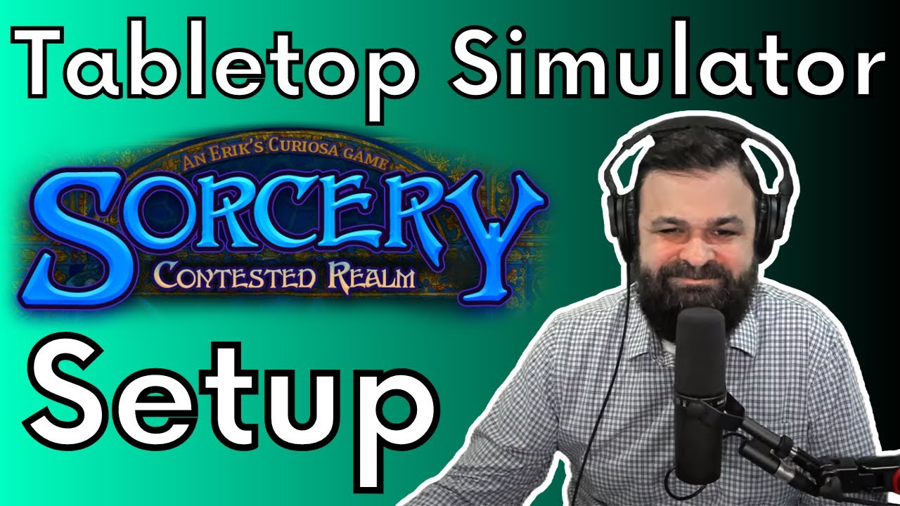 Setup Sorcery Contested Realm on Tabletop Simulator Under 2 Minutes