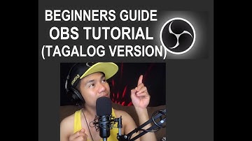 Paano gamitin ang OBS Studio sa Youtube | How to use OBS in YT (Beginners Guide Tagalog Version)