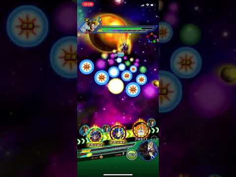 【ドッカンバトル】孫悟空（身勝手の極意）・超サイヤ人ゴッドSSベジータ必殺技