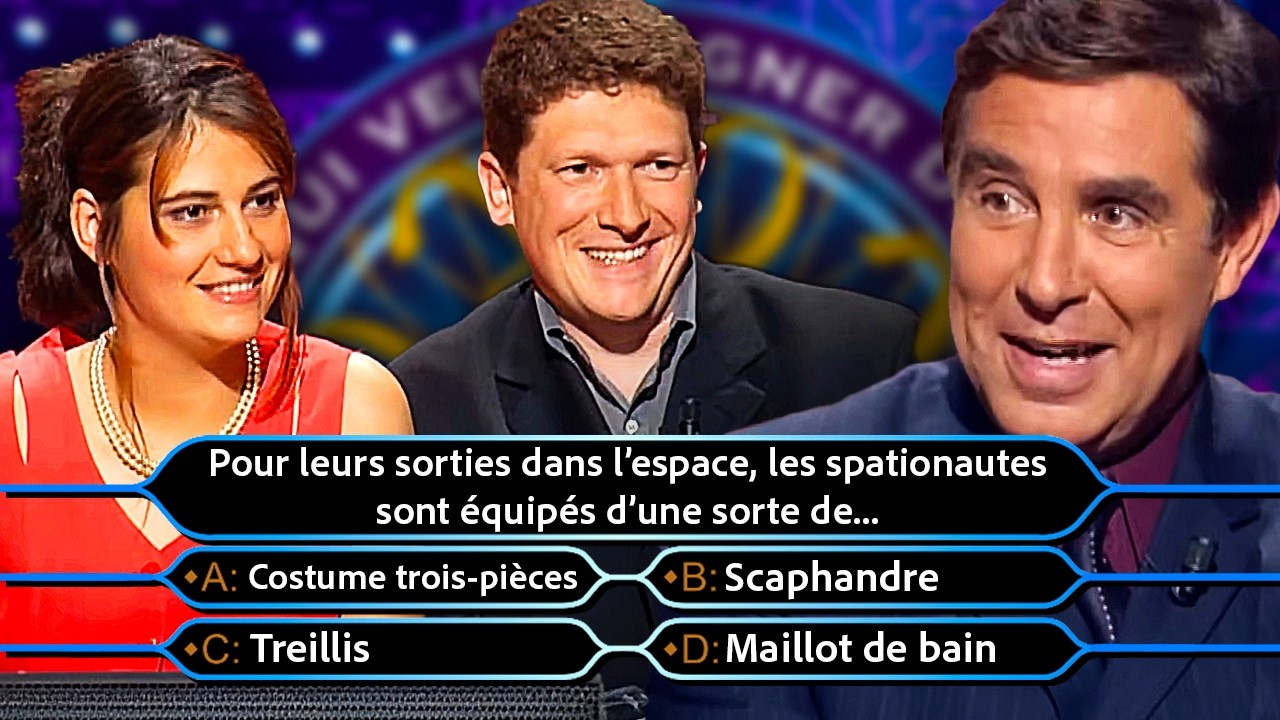 Qui Veut Gagner des Millions ? - Hervé & M-Ange, Benoit & Aurore, J-Christophe & Véro.. | 23-06-2001