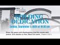 Dedication Service