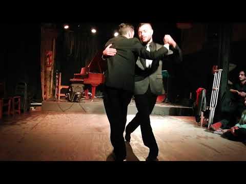 José Peluaga y El Chino Necchi en Milonga Paquita 2/3