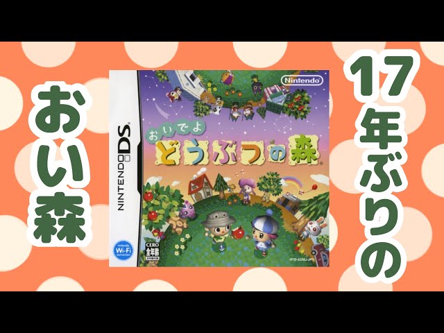 おいでよどうぶつの森】17年ぶりにDS版おい森で遊んだら色々と想像以上