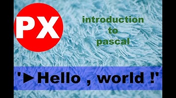 HELLO_WORLD in Pascal.