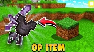 Minecraft | but Dirt gives OP item#Minecraft#Gaming